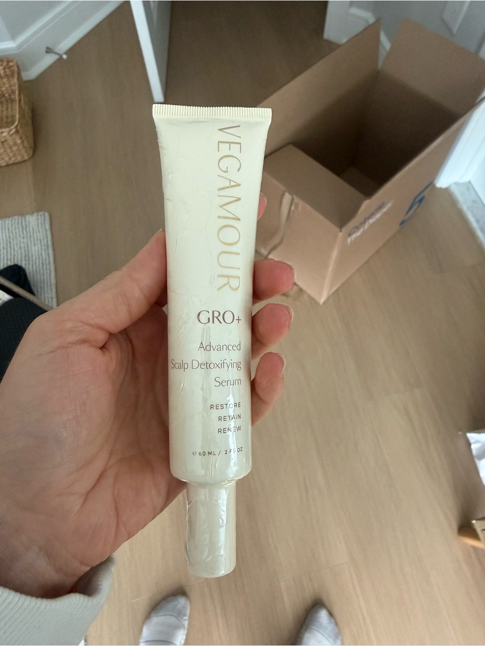 GRO+ Advanced Scalp Detoxifying Serum — Cream